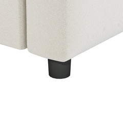 Loveseat Module for Modular Sectional Sofa,Chenille,Minimalist Style,2