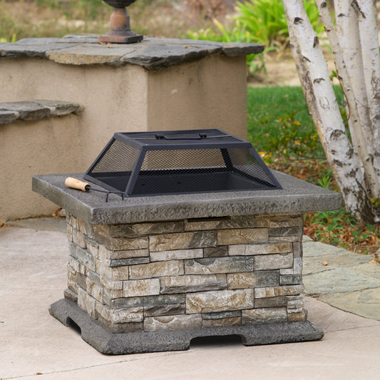 28' SQUARE MGO FIRE PIT