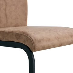Dining Chairs,tech cloth High Back Upholstered Side Chair with