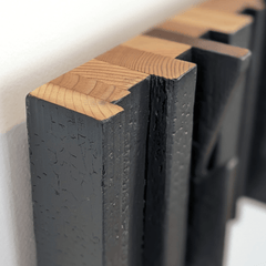 Mr. Hook: Artisan Wood And Brass Coat Rack