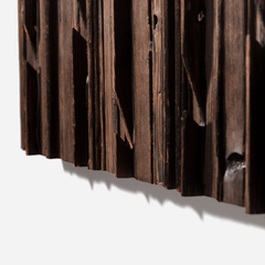 Mr. Hook: Artisan Wood And Brass Coat Rack