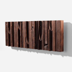 Mr. Hook: Artisan Wood And Brass Coat Rack