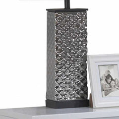 23inches X 15inches X 23inches White Wooden Leg Nightstand