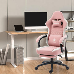 Gaming Chair Breathable Fabric Computer Chair with Pocket Spring