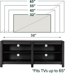 Camden TV Stand for Tvs up to 65", Contemporary Entertainment Center