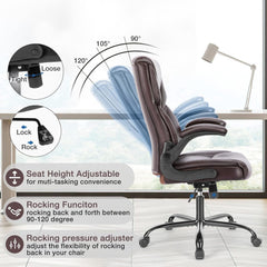 Executive Office Chair – Ergonomic Adjustable Computer Desk Chairs