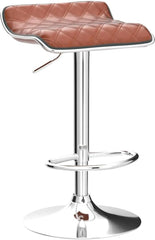 Adjustable Bar Stools Set of 2, Bar Height Stools for Kitchen Counter