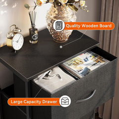 Dresser for Bedroom Nightstand Small Dresser Chest of Drawers End