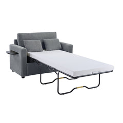 Twin Size Sofa Bed 47.2' Sleeper Sofa Loveseat Sofa with Foldable