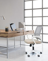 Office Chair Computer Desk Chair Gaming Ergonomic Mid Back Cushion