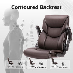 Executive Office Chair – Ergonomic Adjustable Computer Desk Chairs