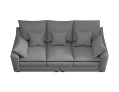 78.7"  Sofa Couch 3-Seater Sofa with Pillows Polyester Upholstery Duck