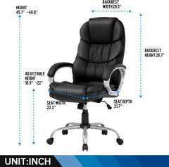 Office Chair Computer High Back Adjustable Ergonomic Desk Chair