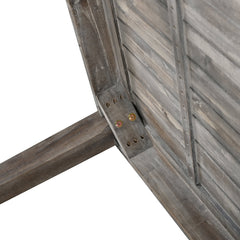 Acacia Wood Outdoor Dining Table And Chairs Suitable For Patio,