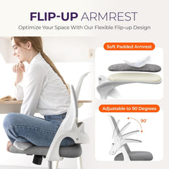 Office Desk Computer Gaming Chair with Ergonomic Lumbar Back Support