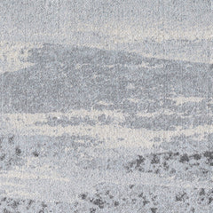 8' X 11' Blue and Gray Abstract Area Rug