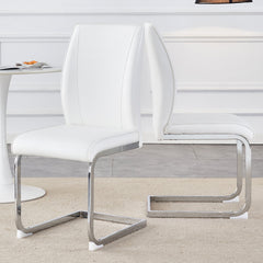 Luxury Simple Arch Chair - Set of 2 Dining Chair with High Resilience