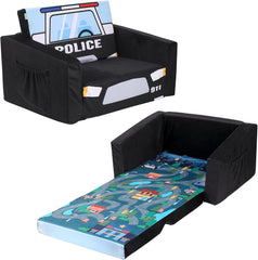 Kids Sofas Toddler Couch Bed Baby'S Upholstered Chair Sleepover Couch