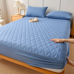 Luxury Quilted Waterproof Mattress Protector  Hypoallergenic