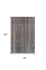 8' X 10' Brown Ombre Tufted Handmade Area Rug