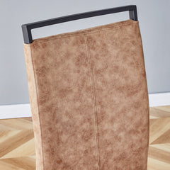 Dining Chairs,tech cloth High Back Upholstered Side Chair with