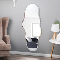 47X23 Inch Full Length Wall Mounted Mirror for Bedroom, Bathroom, and
