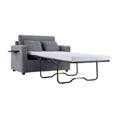 Twin Size Sofa Bed 47.2' Sleeper Sofa Loveseat Sofa with Foldable