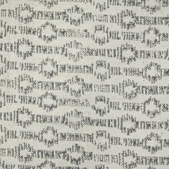 7' X 10' Gray Geometric Flatweave Handmade Distressed Area Rug With
