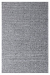 2' X 3' Gray Wool Striped Hand Woven Area Rug
