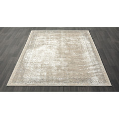 2' X 3' Beige Floral Area Rug