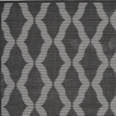 8' X 11' Gray and Brown Geometric Power Loom Area Rug