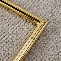Modern dining chairs, dining room chairs, and golden leg cushioned