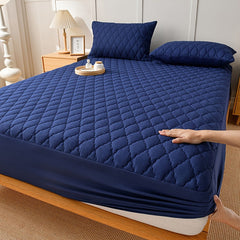 Luxury Quilted Waterproof Mattress Protector  Hypoallergenic