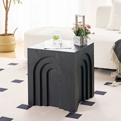 15.74'' Square Side Table Small Coffee Table Accent Table  Bedside