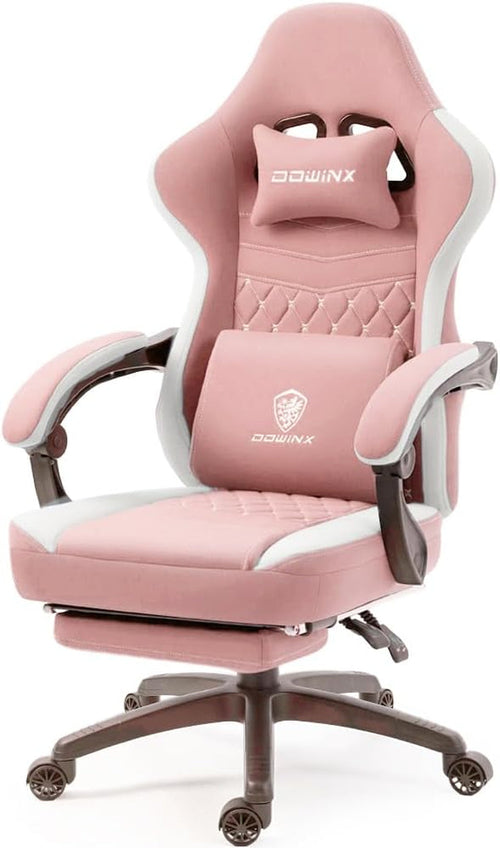 Gaming Chair Breathable Fabric Computer Chair with Pocket Spring