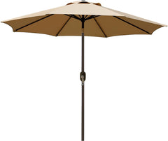 9' Outdoor Patio Umbrella, Outdoor Table Umbrella, Yard Umbrella,