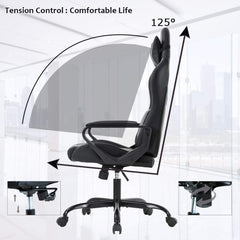 Gaming Chair Racing Chair Office Chair Ergonomic High-Back Leather