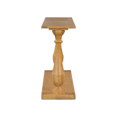 Vintage Sofa Table Console Table with Luxurious Pine Veneer and