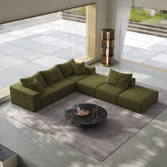 Oversized sponge cloud sofa,Modern Upholstered Sectional Sofa Couch