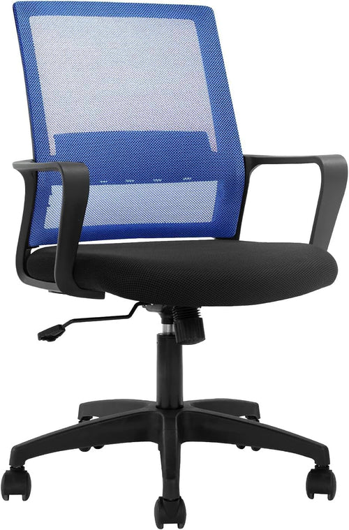 Office Chair Ergonomic Desk Task Chair Mesh Computer Chair Mid-Back