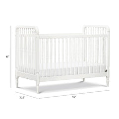 Liberty 3-In-1 Convertible Baby Crib To Toddler Bed And Daybed - Greenguard Gold Certified Crib - Easy To Assemble Baby Crib