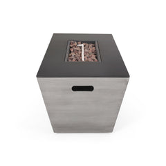 56' RECTANGLE MGO FIRE PIT - 50 000 BTU