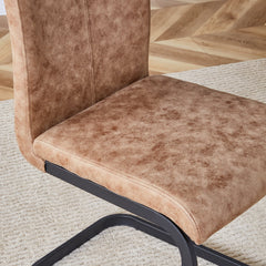 Dining Chairs,tech cloth High Back Upholstered Side Chair with