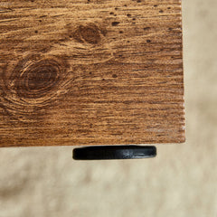 Modern MDF Coffee Table with Wood Grain Texture and Stylish Design