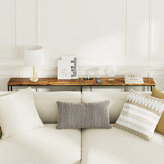 Modern Rustic Console Table with Power Outlet