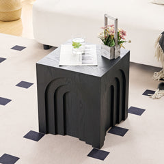 15.74'' Square Side Table Small Coffee Table Accent Table  Bedside