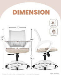 Office Chair Computer Desk Chair Gaming Ergonomic Mid Back Cushion