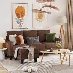 Aadvik 77.55'' Upholstered Sofa Chaise