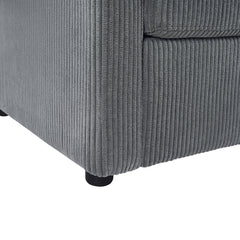 Twin Size Sofa Bed 47.2' Sleeper Sofa Loveseat Sofa with Foldable