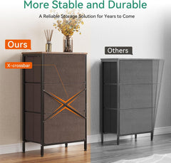 Dresser for Bedroom Nightstand Small Dresser Chest of Drawers End